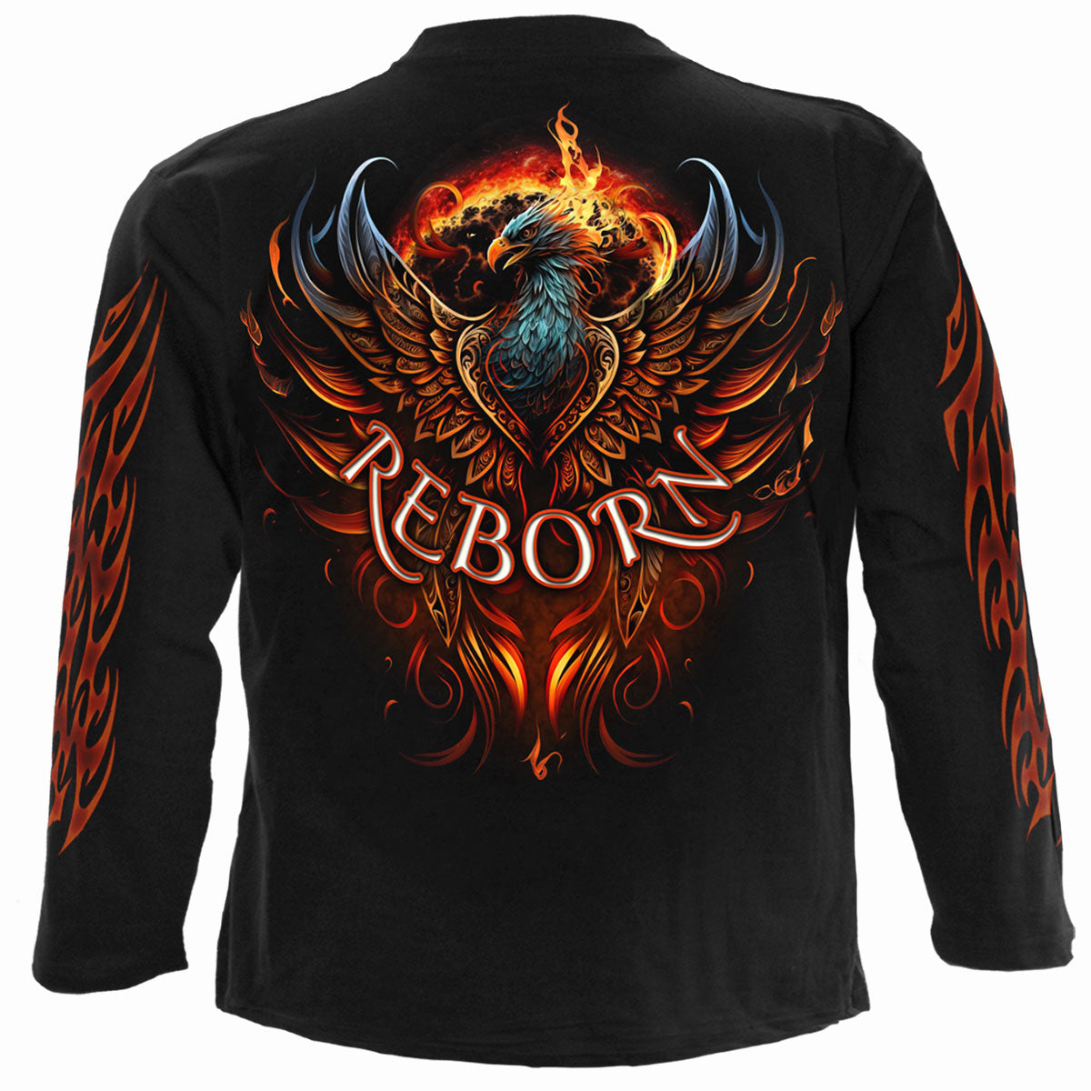 ASHES REBORN - Camiseta de manga larga Negra