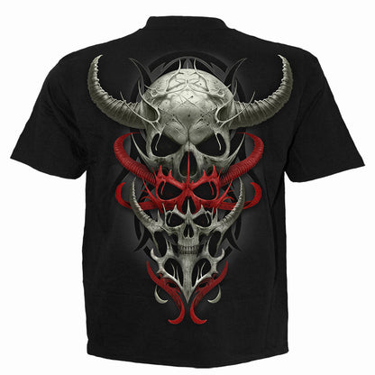 SKULL SYNTHESIS - Camiseta Negra