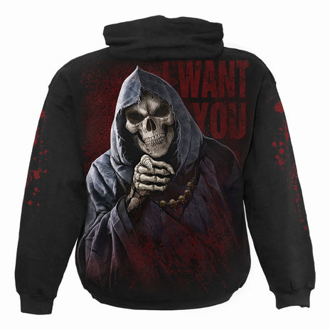 WAR KILLS - Sudadera con capucha Negra